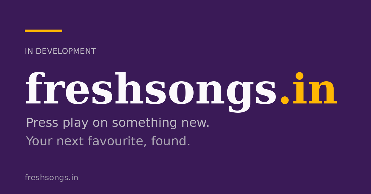 Link preview image for freshsongs.in
